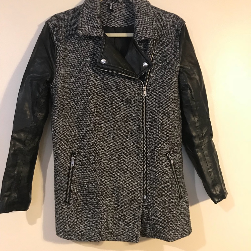 H&M moto coat
